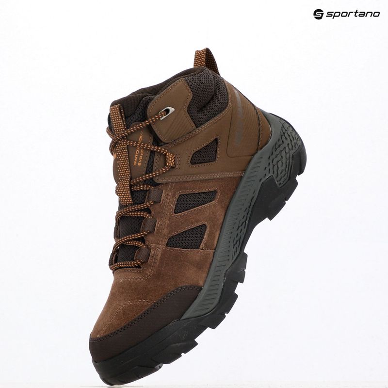 Buty trekkingowe męskie Helly Hansen Switchback Mid 3 HellyTech bushwacker/coffe bean 12
