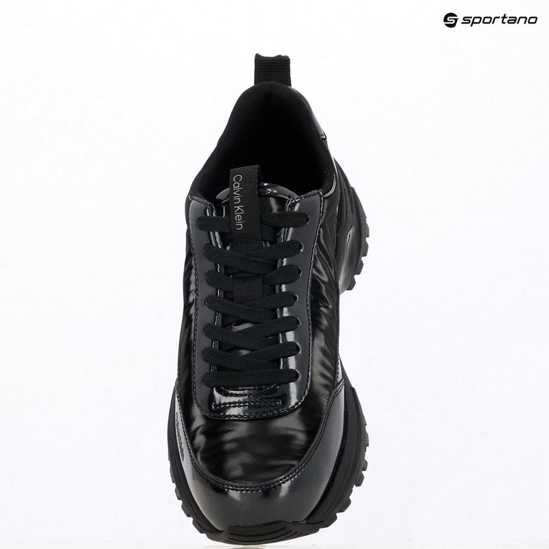 Buty damskie Calvin Klein YW0YW02043 Hike Runner Lace Up Pearl Nylon triple black 9