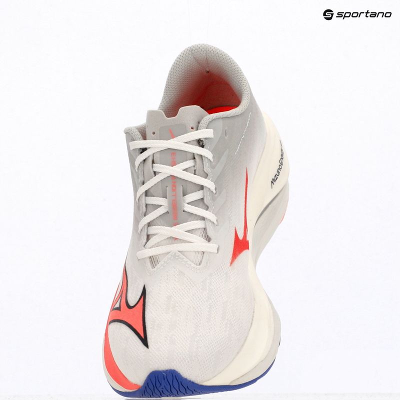 Buty do biegania damskie Mizuno Wave Rebellion Flash 3 white/striking coral/iris bloom 10