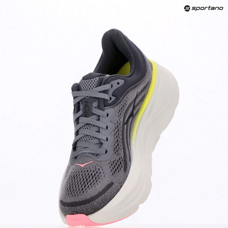 Buty do biegania damskie HOKA Bondi 9 charcoal grey/grey skies 18