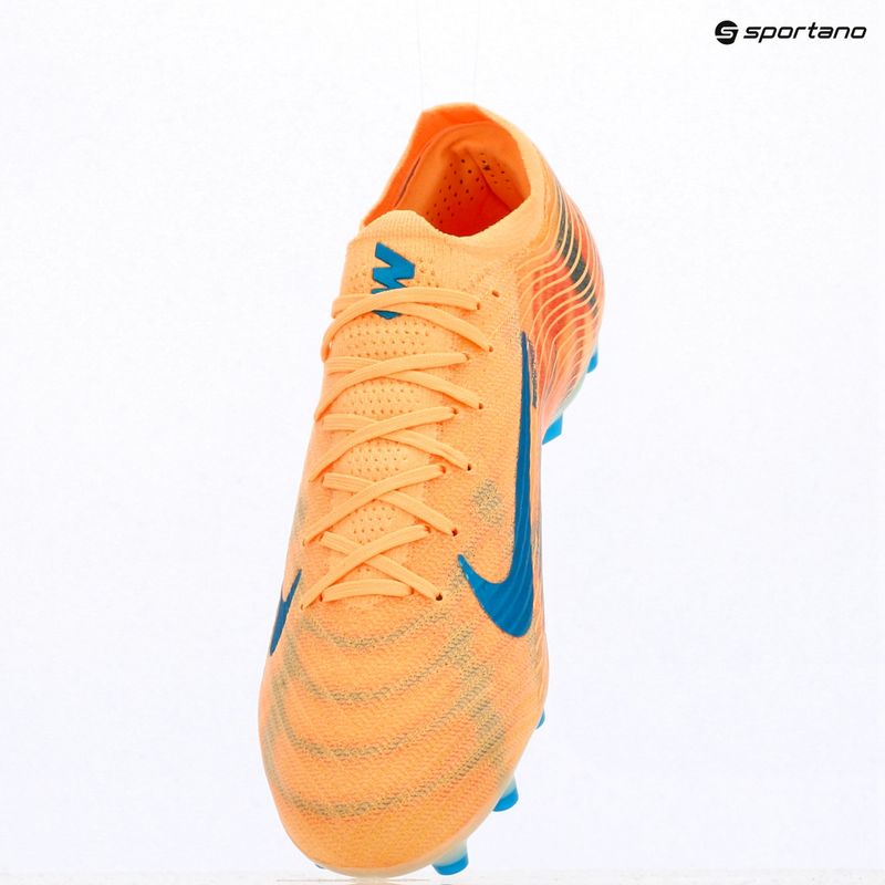 Buty piłkarskie męskie Nike Zoom Vapor 16 Elite Kylian Mbappe AG-Pro melon tint/igloo/neo turquoise 13