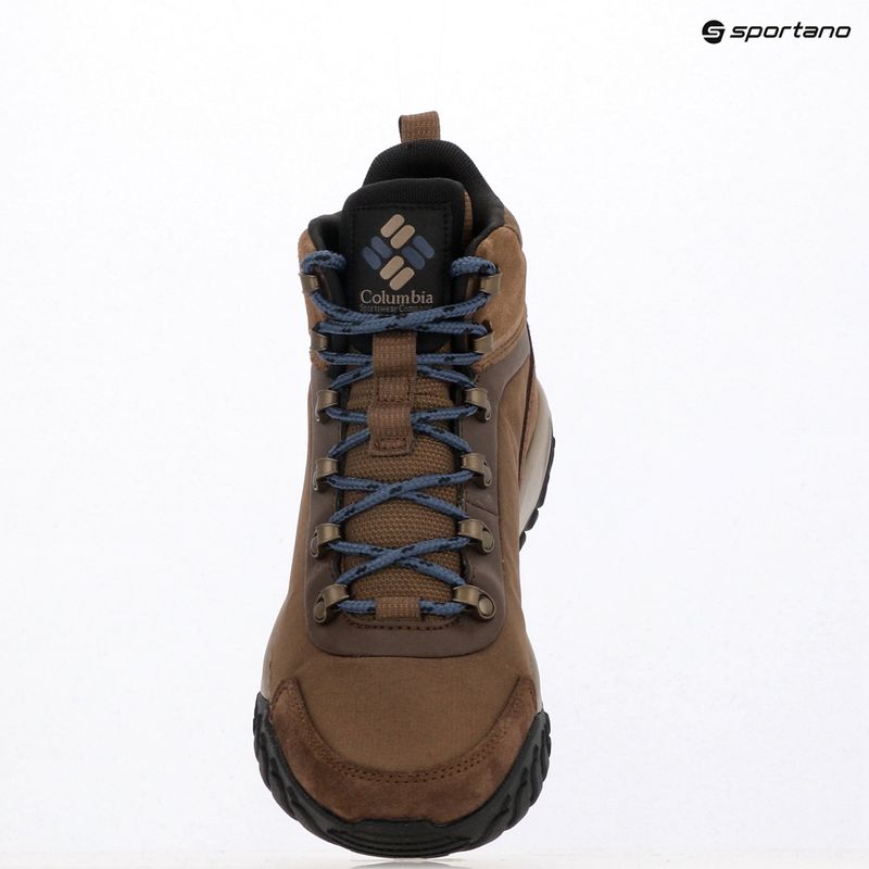 Buty męskie Columbia Burnsider Waterproof dark brown/dark mountain 10