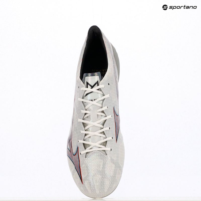 Buty piłkarskie męskie Mizuno Alpha JP white/ignition red/801 c 9