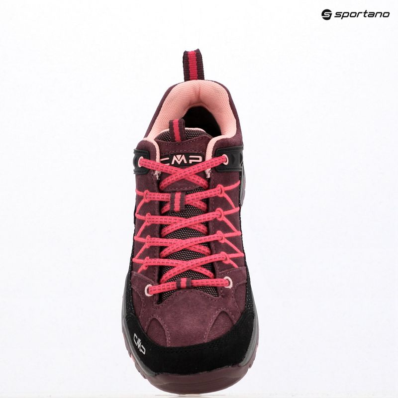 Buty trekkingowe juniorskie CMP Rigel Low Wp prugna/peach 9