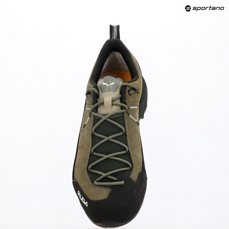 Buty podejściowe męskie Salewa Wildfire Leather 2 GTX faded green/black 19