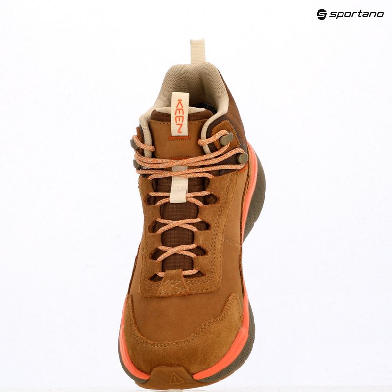 Buty trekkingowe damskie Keen Leiki Leather Mid Waterproof chipmunk/bison 9