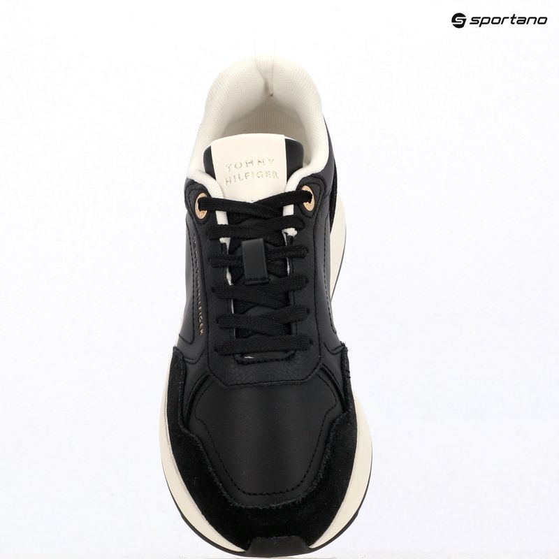 Buty damskie Tommy Hilfiger Monogram Runner black 9