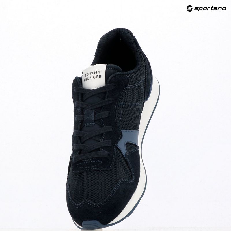 Buty męskie Tommy Hilfiger Runner Icon Mix desert sky 9