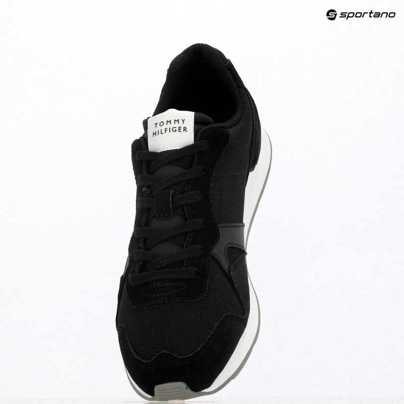 Buty męskie Tommy Hilfiger Runner Icon Mix black 9