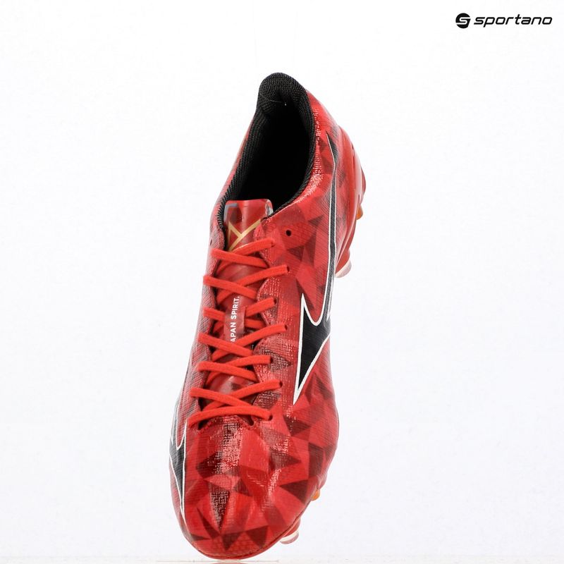 Buty piłkarskie męskie Mizuno α II Japan Mix morelia 40th red/black/gold 9