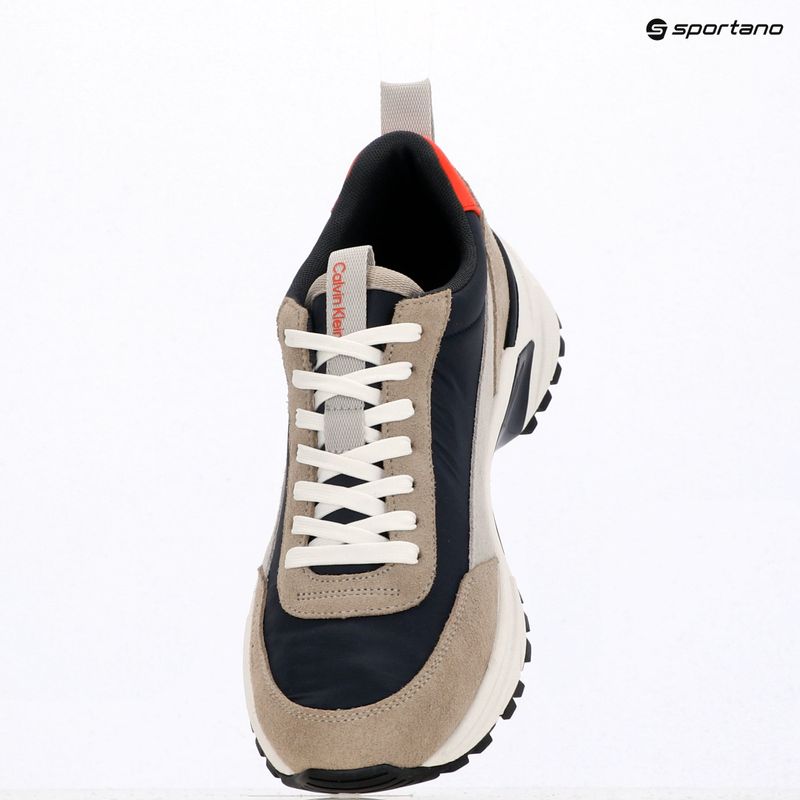 Buty męskie Calvin Klein YM0YM01459 Hike Runner Casual desert taupe/navy/tomato cherry 9