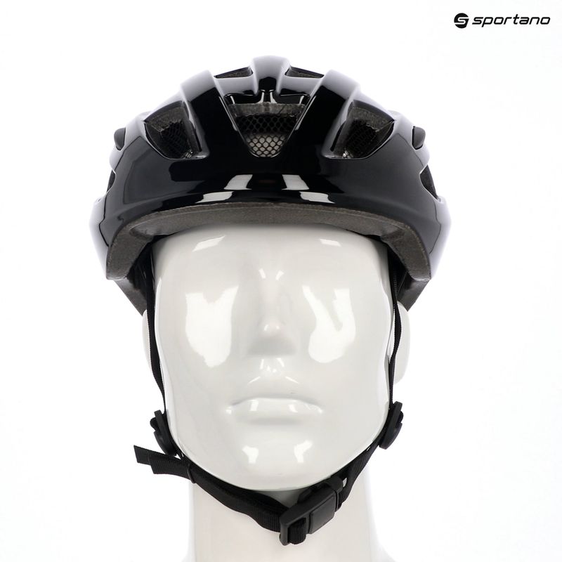 Kask rowerowy ATTABO Bonkers z lampką LED czarny 15