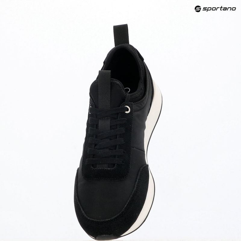 Buty męskie Calvin Klein YM0YM01414 Retro Runner Sock Laceup Mix Mat ck black 9