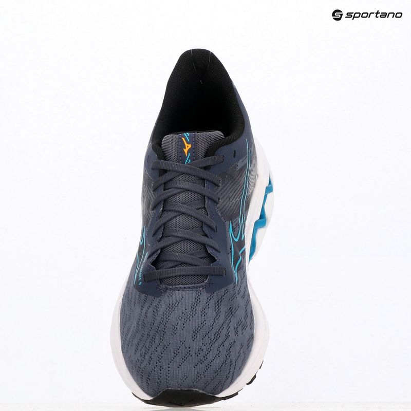 Buty do biegania męskie Mizuno Wave Equate 9 odyssey gray/capri breeze/black 9