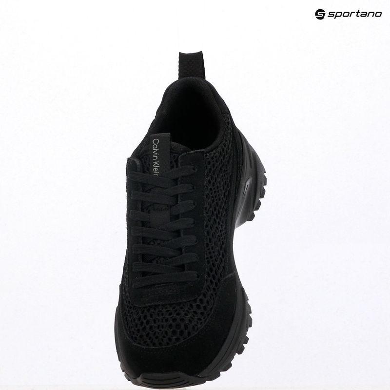 Buty damskie Calvin Klein YW0YW02030 Hike Runner Lace Up Techmix triple black 9