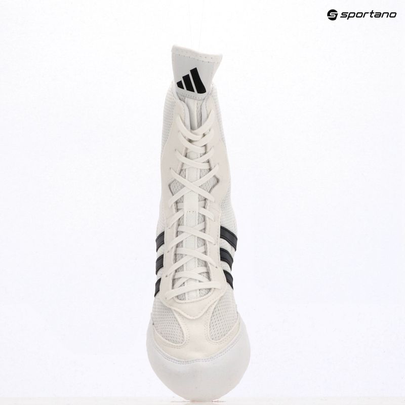 Buty bokserskie adidas Box Hog II white/black 9