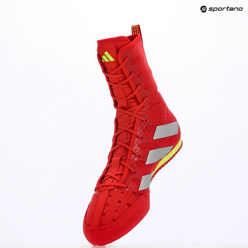 Buty bokserskie adidas Box Hog 4 red 9