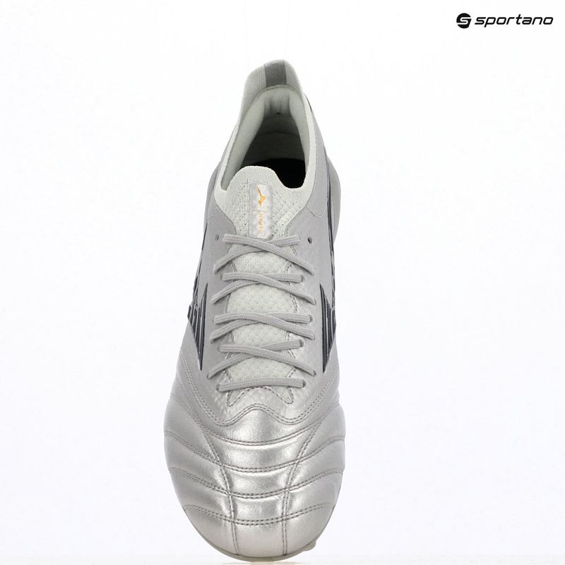 Buty piłkarskie męskie Mizuno Morelia Neo IV β Japan Fg galaxy silver/8605c/coolgray3c 9