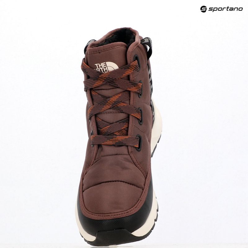 Śniegowce damskie The North Face Thermoball Lace Up Luxe Wp tawny quartz/burnt umber 10