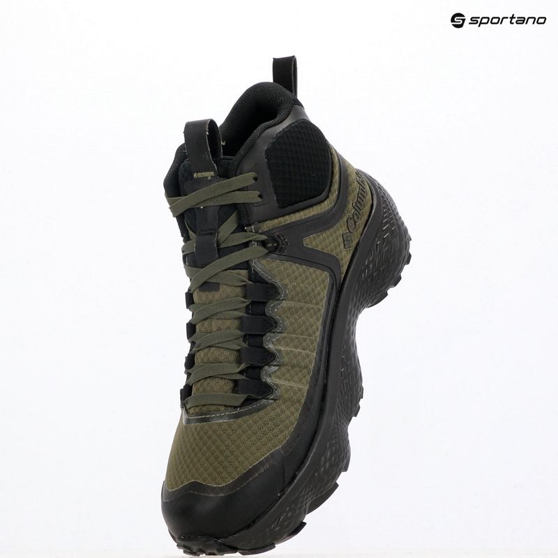 Buty turystyczne męskie Columbia Escape Thrive Titanum Mid Outdry zinc/black 10