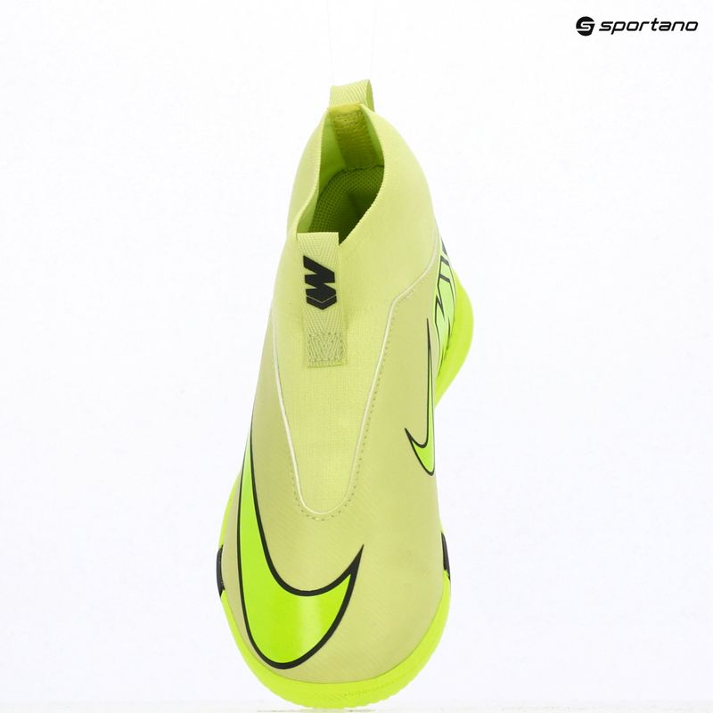 Buty piłkarskie dziecięce Nike Mercurial Superfly 10 Academy IC limelight/hyper crimson/volt 9