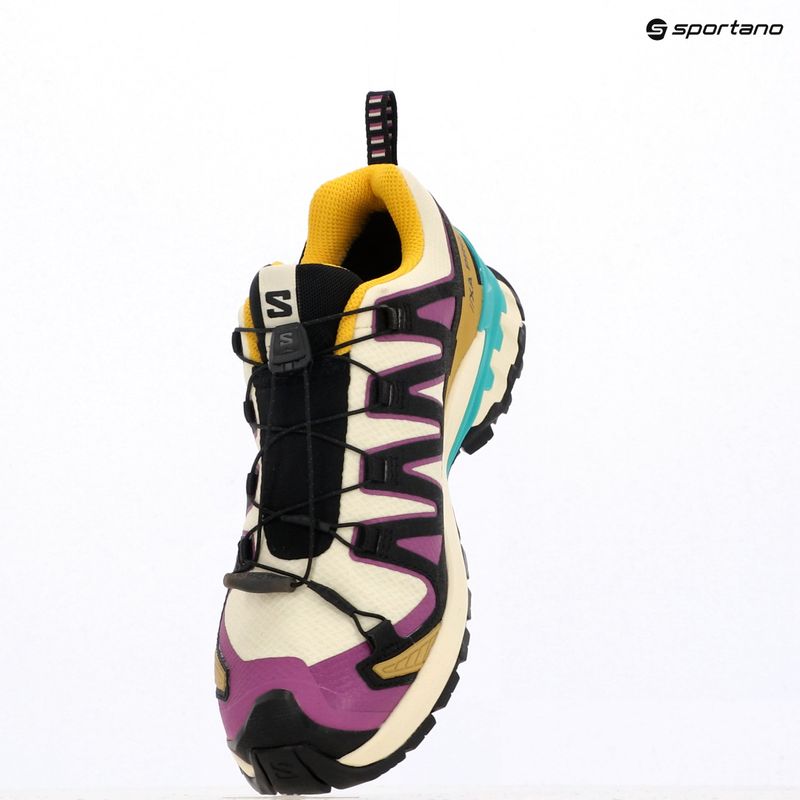 Buty do biegania damskie Salomon XA PRO 3D V9 GTX transparent yellow/black/waterfall 15