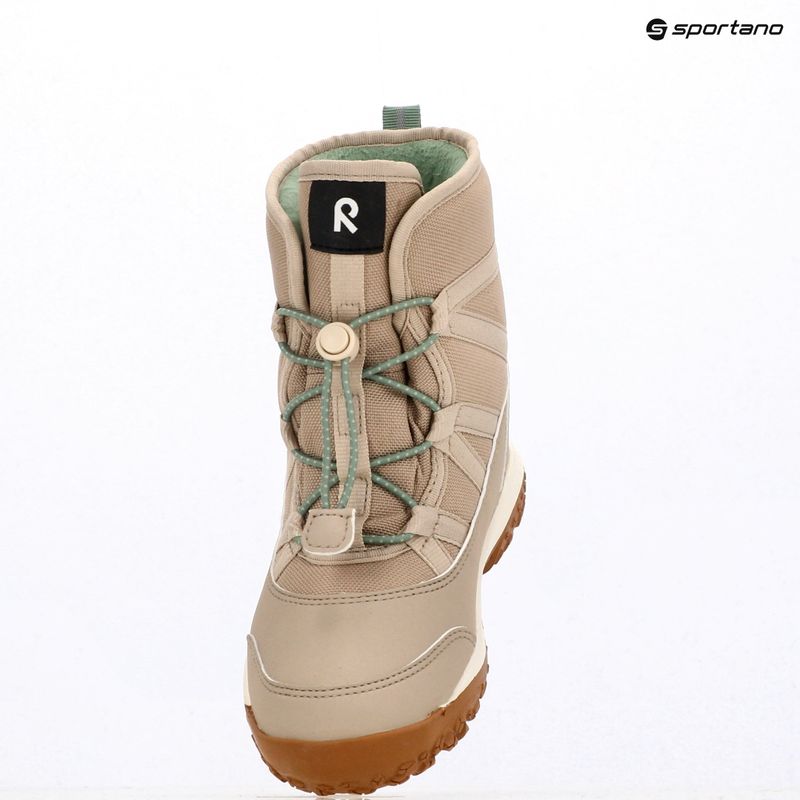 Śniegowce dziecięce Reima Myrsky earthy beige 9