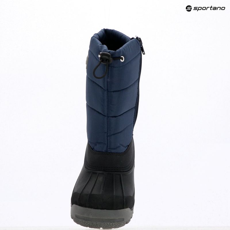 Śniegowce juniorskie CMP Sneewy Snowboots black/blue 9