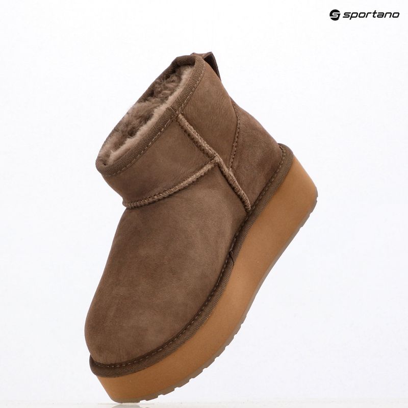 Śniegowce damskie EMU Australia Stinger Micro Flatform 2.0 mushroom 9