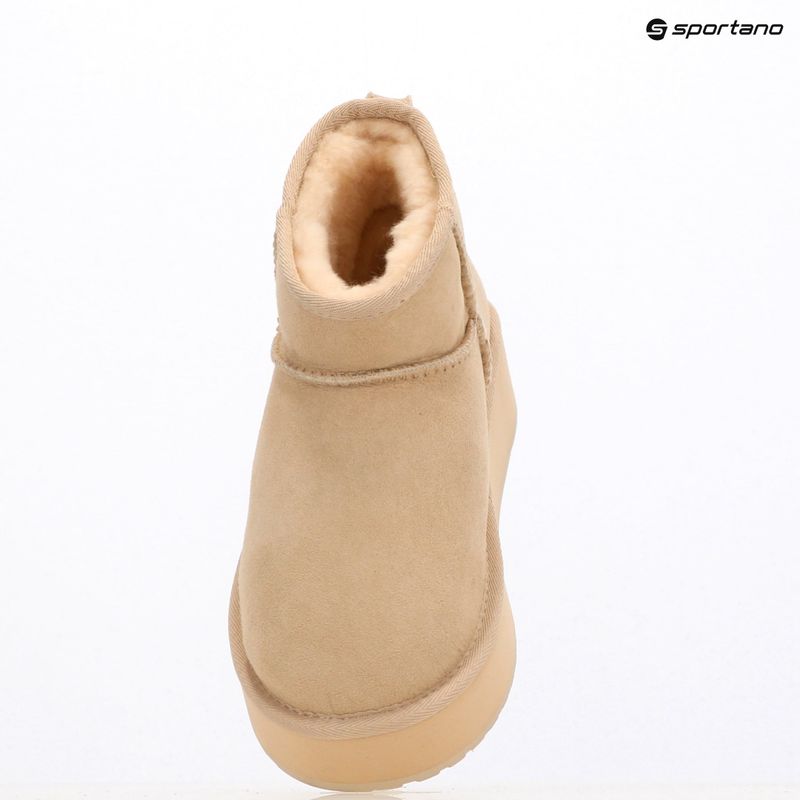 Śniegowce damskie EMU Australia Stinger Micro Flatform 2.0 macadamia 9
