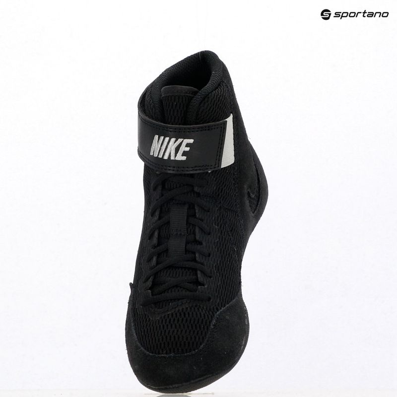 Buty zapaśnicze dziecięce Nike Speedsweep VIII GS black/white/black/wolf grey 9