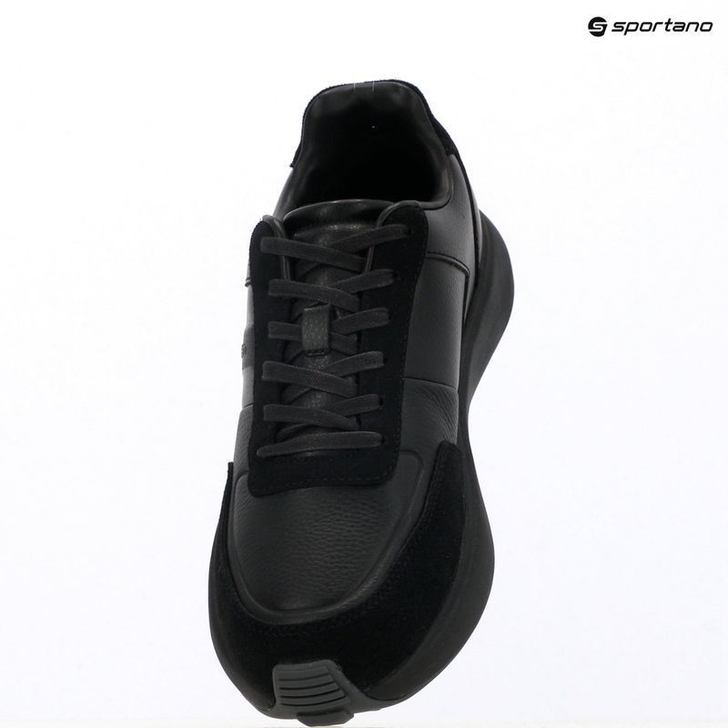 Buty męskie Calvin Klein HM0HM02033 City Runner Laceup Tape Leather triple black 9