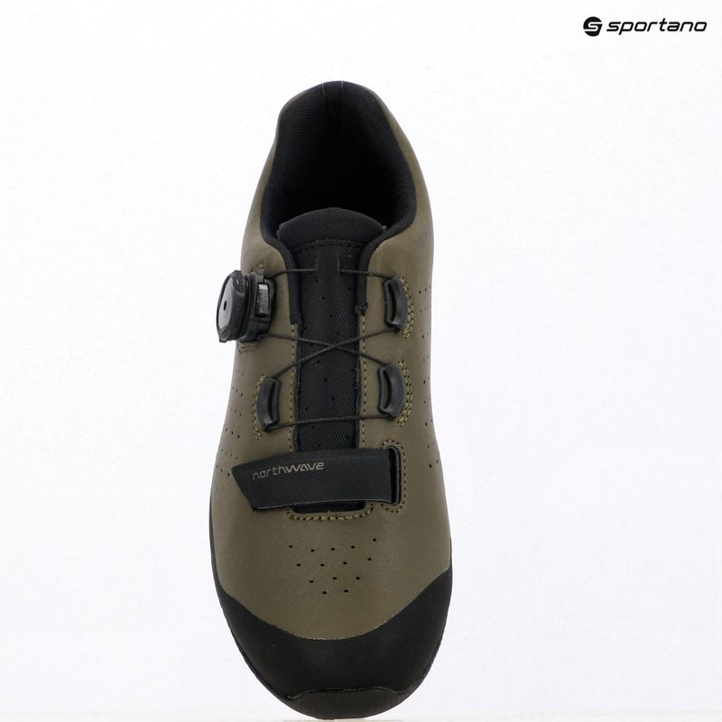 Buty rowerowe MTB męskie Northwave Hammer Plus green forest/black 11