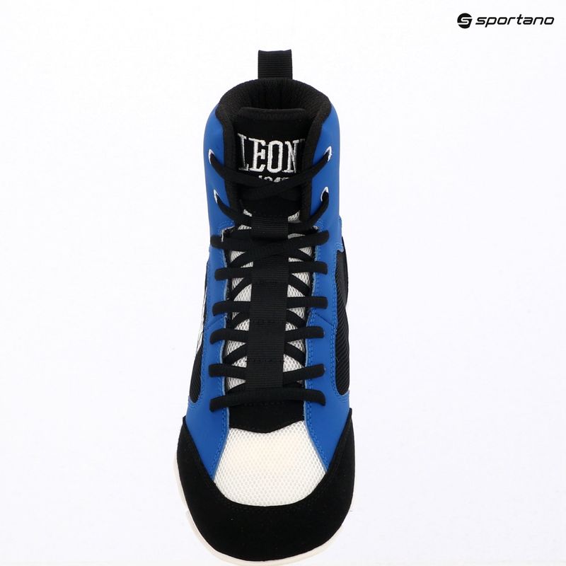 Buty bokserskie LEONE 1947 Premium Boxing blu/rose/blue/red 18