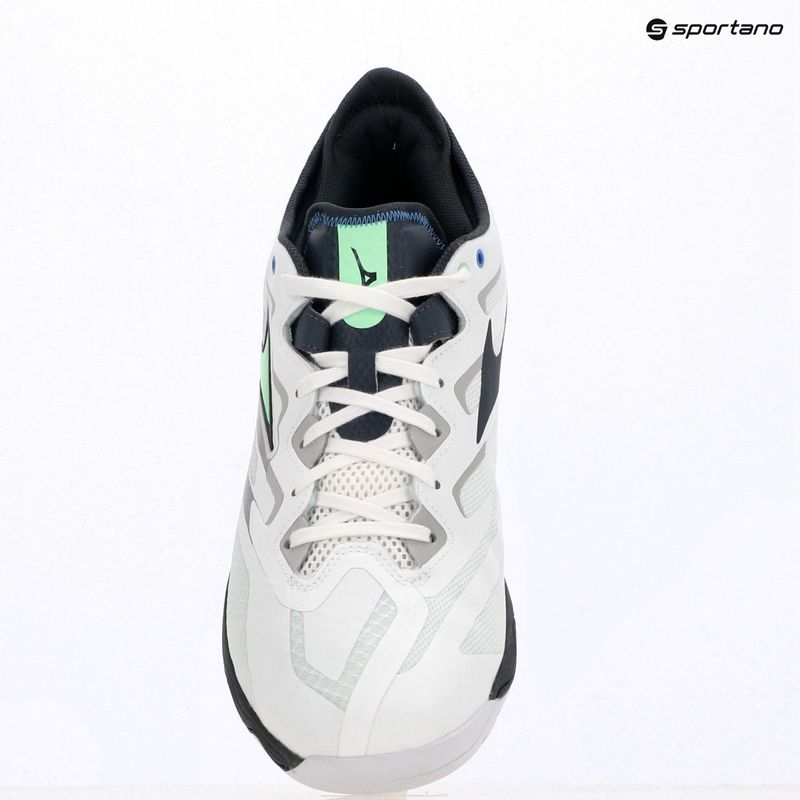 Buty do tenisa Mizuno Wave Medal Neo white/neo mint/india ink 13