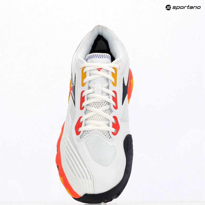 Buty do tenisa Mizuno Wave Enforce Tour 6 AC white/fiery coral 2/citrus 12