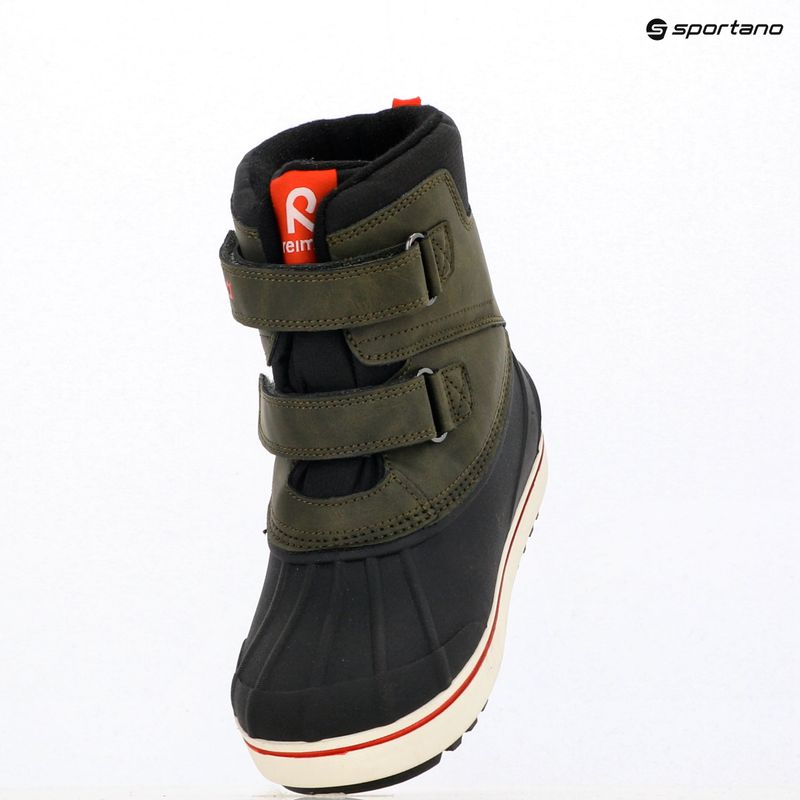 Śniegowce dziecięce Reima Coconi khaki green 10