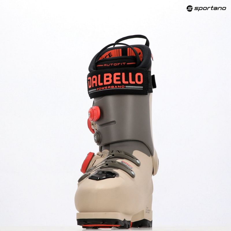 Buty narciarskie męskie Dalbello Veloce Space 130 Dual ecru/stone grey 17