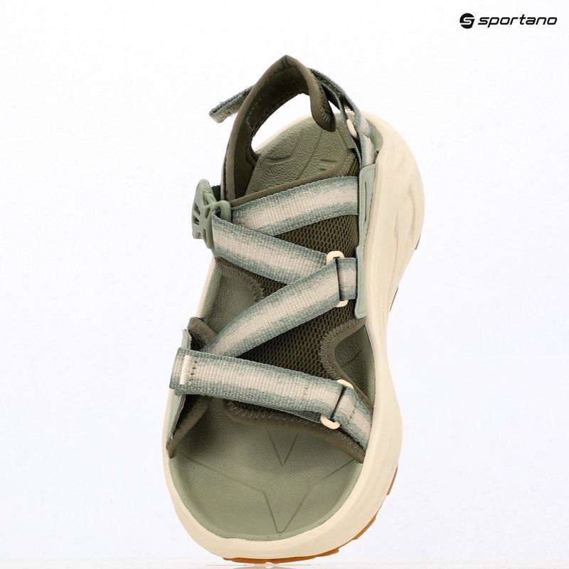 Sandały męskie HOKA Infini Hike TC green/sea moss/oat milk 16