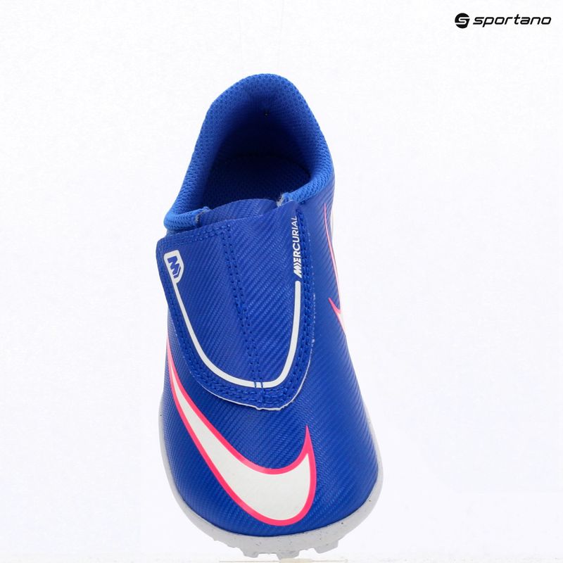 Buty piłkarskie dziecięce Nike Mercurial Vapor 16 Club TF racer blue/white 12