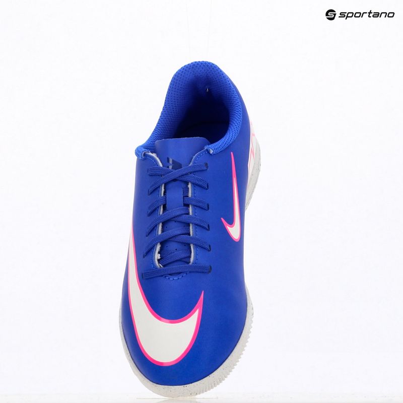 Buty piłkarskie dziecięce Nike Mercurial Vapor 16 Club IC racer blue/white 12