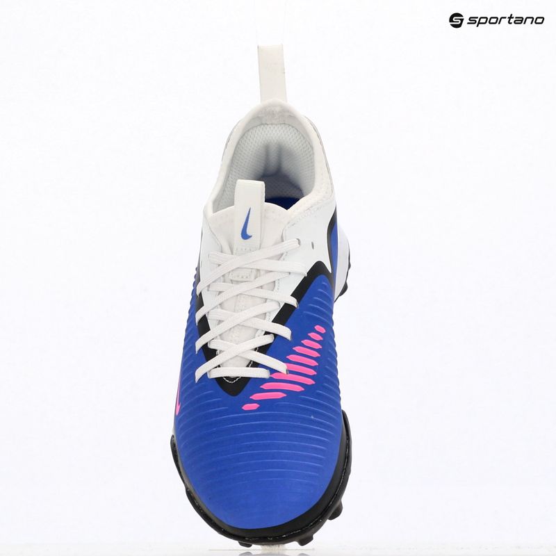 Buty piłkarskie dziecięce Nike Jr. Phantom 6 Low Academy TF racer blue/white/pink blast 12