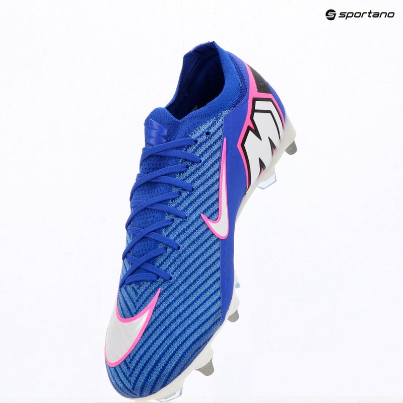 Buty piłkarskie męskie Nike Mercurial Vapor 16 Elite SG racer blue/white 15
