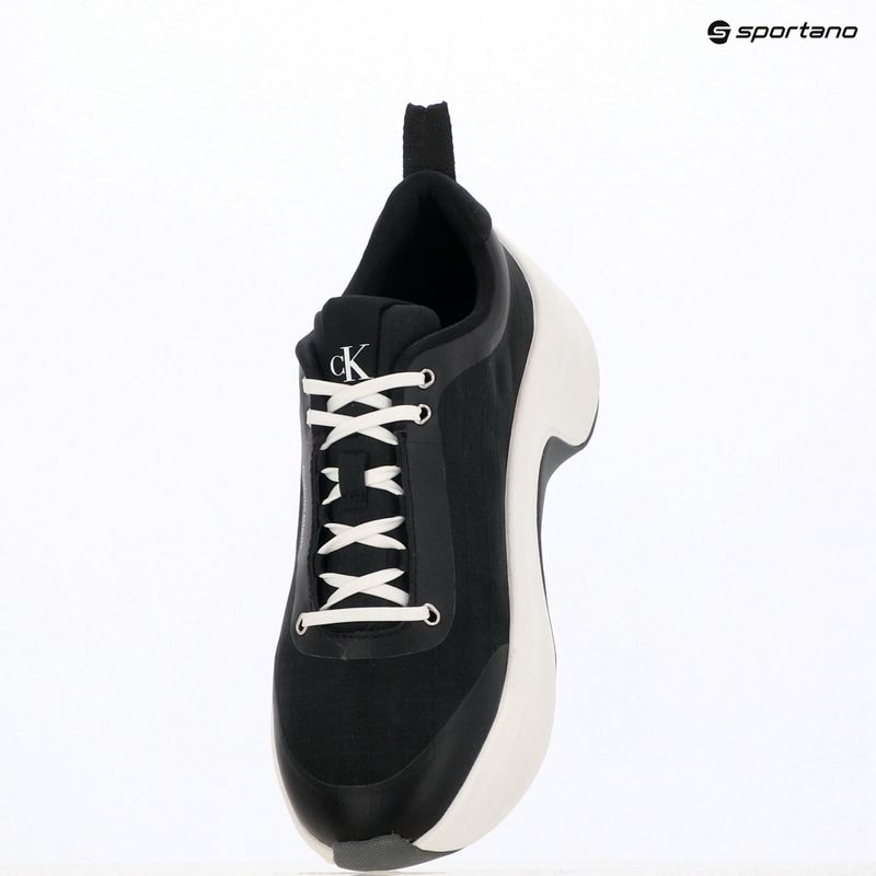 Buty damskie Calvin Klein YW0YW02077 Chunky Runner Laceup Mix Aop black/coal 9