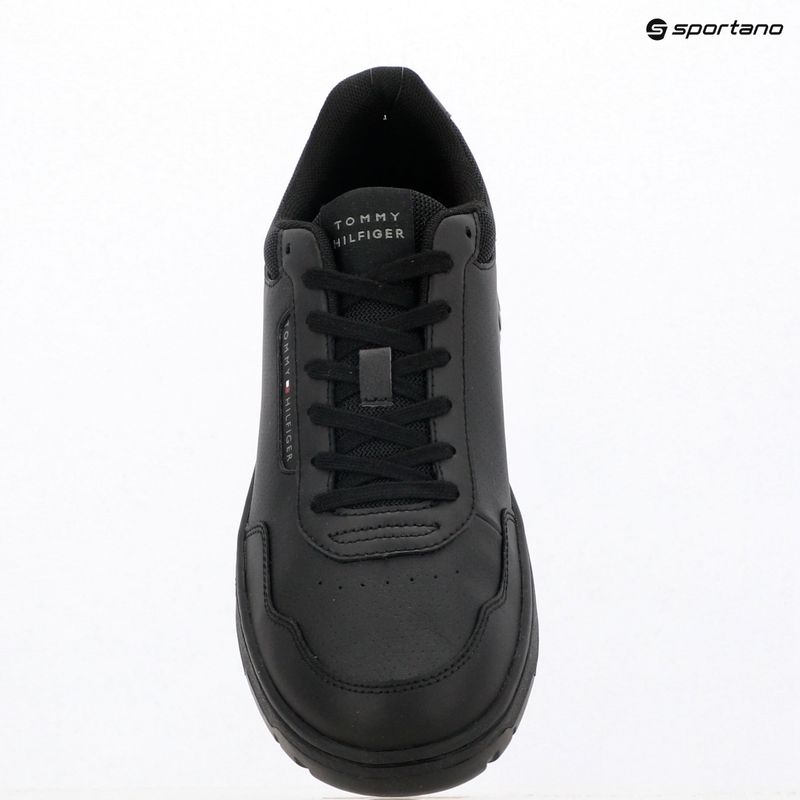 Buty męskie Tommy Hilfiger Basket Core Lite Leather black 9