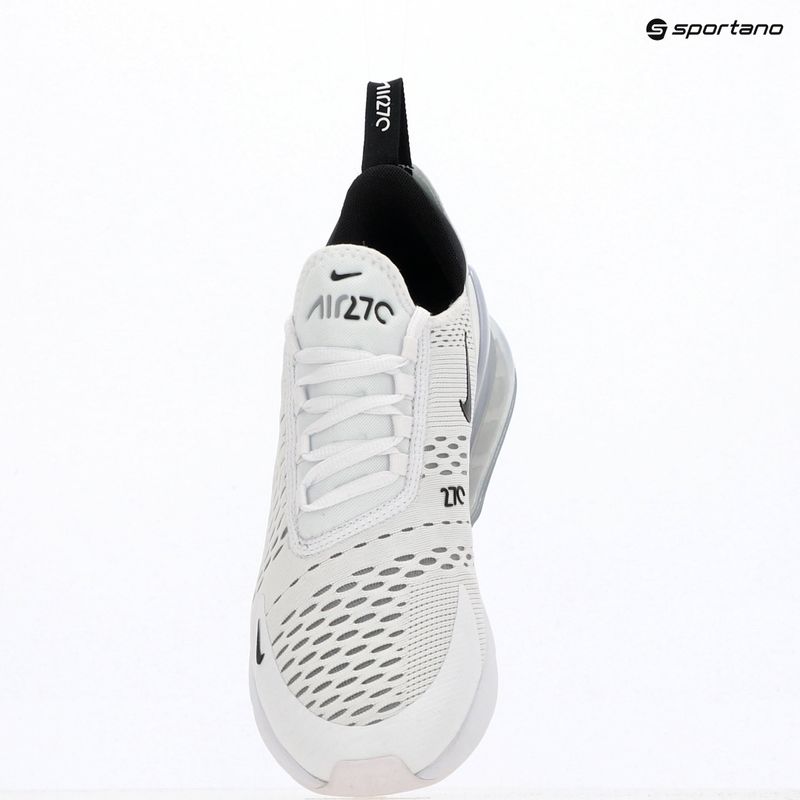 Buty męskie Nike Air Max 270 white/white/black 15