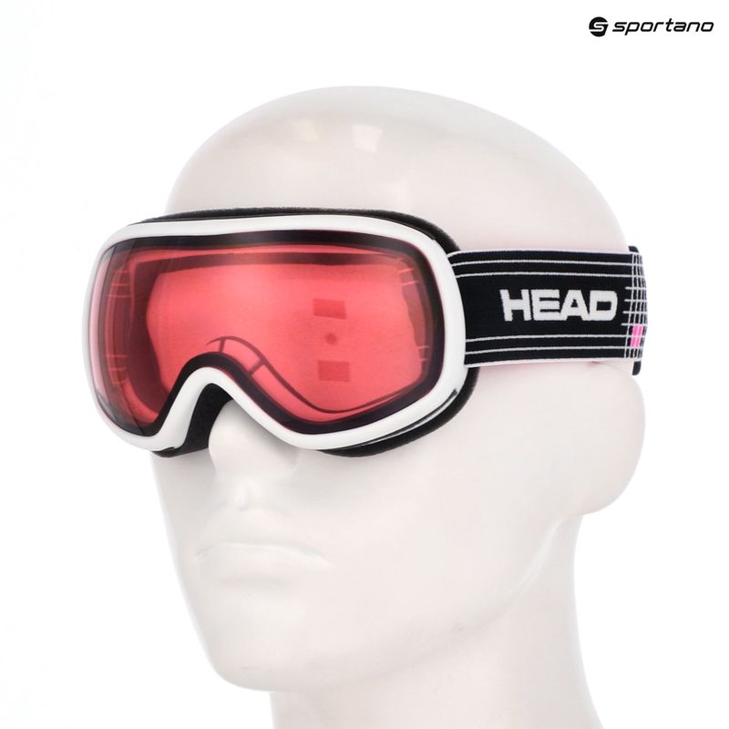 Gogle narciarskie dziecięce HEAD Ninja red/vis/red 3
