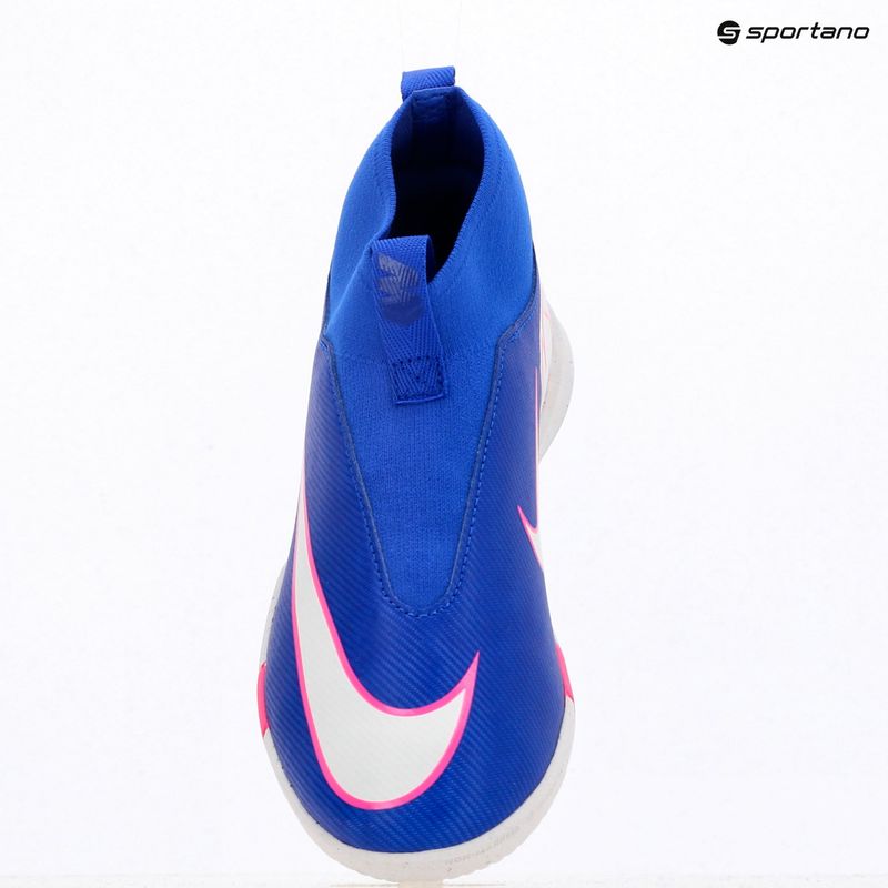 Buty piłkarskie dziecięce Nike Mercurial Superfly 10 Academy IC racer blue/white 11