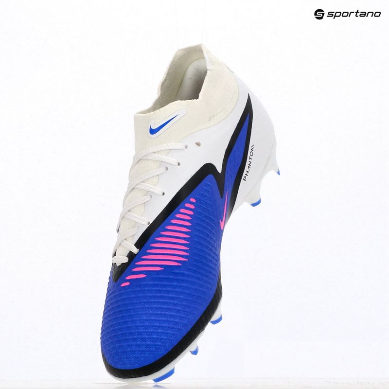 Buty piłkarskie męskie Nike Phantom 6 High Academy FG/MG racer blue/white/pink blast 12