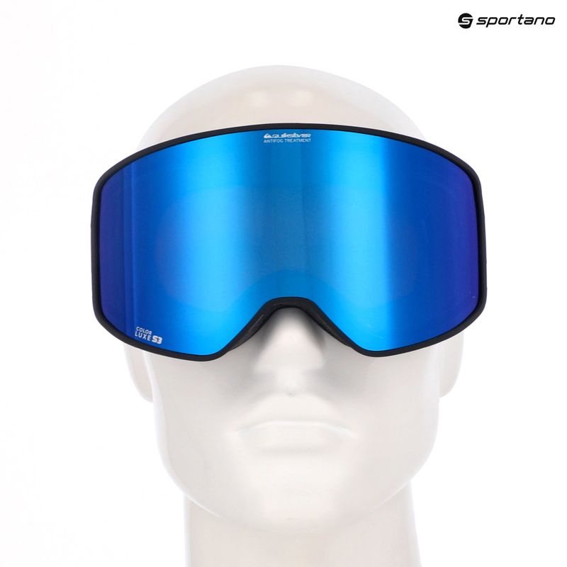 Gogle snowboardowe Quiksilver Storm black/black clux ml blue 9